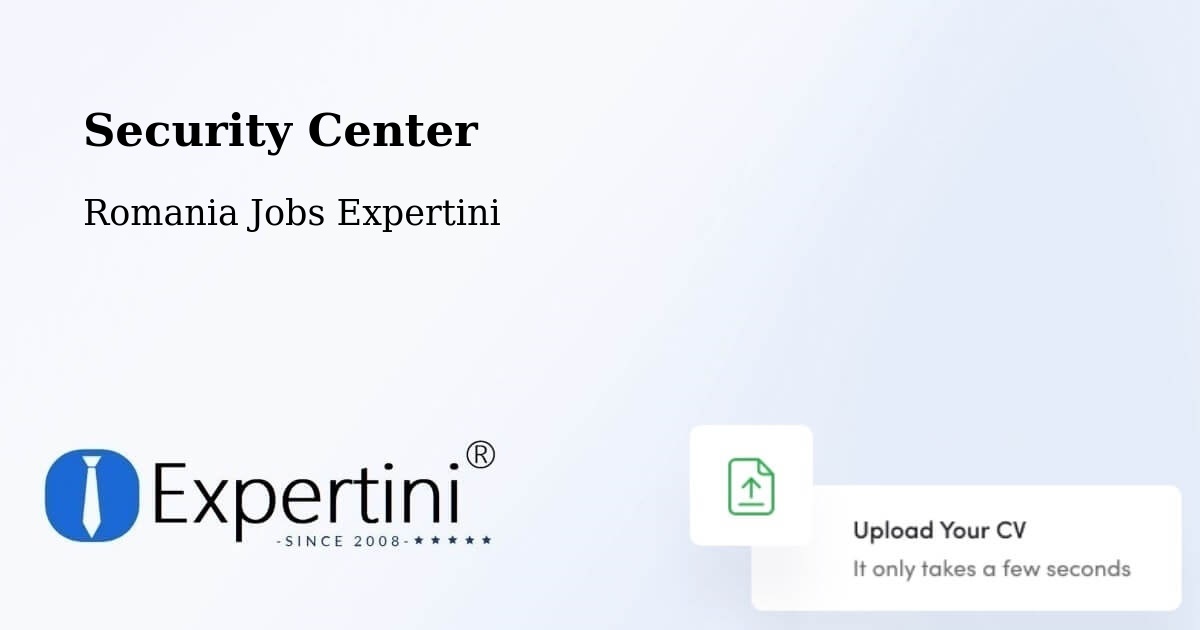 Security & Compliance – Comuna Drăgăneşti De Vede - Romania Jobs Expertini